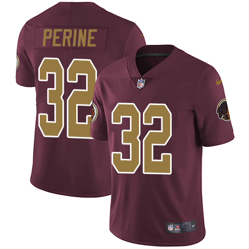 Nike Redskins #32 Samaje Perine Burgundy Red Alternate Youth Stitched NFL Vapor Untouchable Limited Jersey